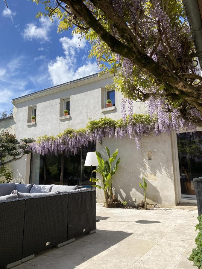 Le Logis De La Brumanderie - Saintes Fontcouverte  Bagian luar foto